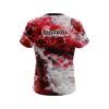 900 Global Red Marble Onyx CoolWick Bowling Jersey - Image 2