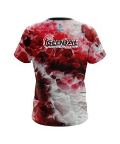 Alternative view of 900 Global Red Marble Onyx CoolWick Bowling Jersey