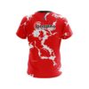 900 Global Red Shock CoolWick Bowling Jersey - Image 2