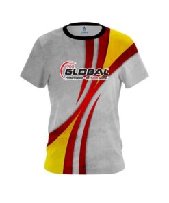 900 Global Spike Red CoolWick Bowling Jersey