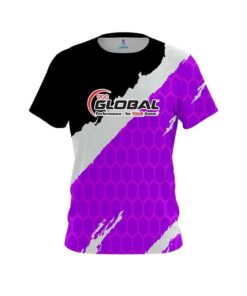 900 Global Split Power Purple CoolWick Bowling Jersey