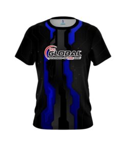 900 Global Sport Technology Blue CoolWick Bowling Jersey