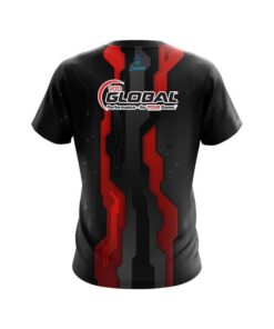 Alternative view of 900 Global Sport Technology Red CoolWick Bowling Jersey