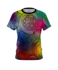 Plain Blurry Vortex CoolWick Bowling Jersey