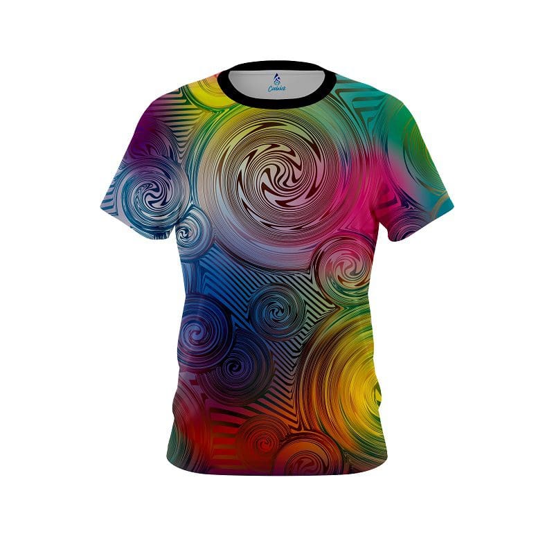 Plain Blurry Vortex CoolWick Bowling Jersey