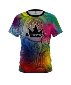 Brunswick Blurry Vortex CoolWick Bowling Jersey