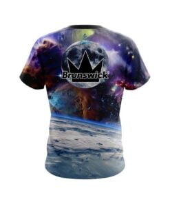Alternative view of Brunswick Galactic Universe CoolWick Bowling Jersey
