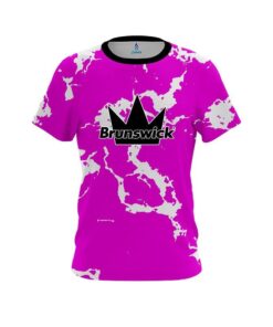 Brunswick Pink Shock CoolWick Bowling Jersey