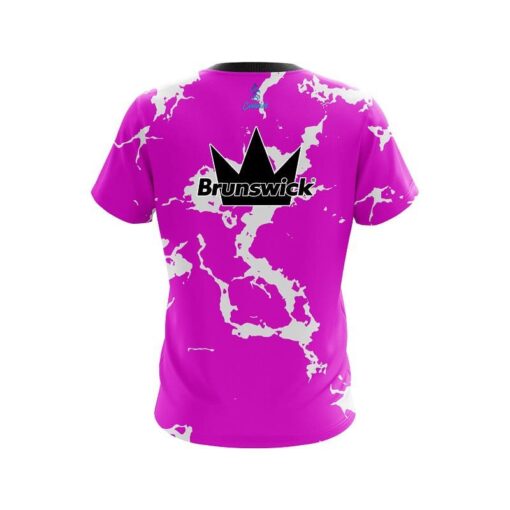 Brunswick Pink Shock CoolWick Bowling Jersey - Image 2