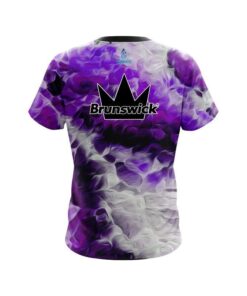 Alternative view of Brunswick Purple Marble Onyx CoolWick Bowling Jersey