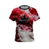 Brunswick Red Marble Onyx CoolWick Bowling Jersey