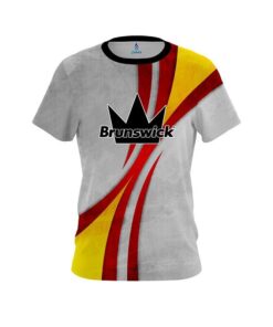 Brunswick Spike Red CoolWick Bowling Jersey