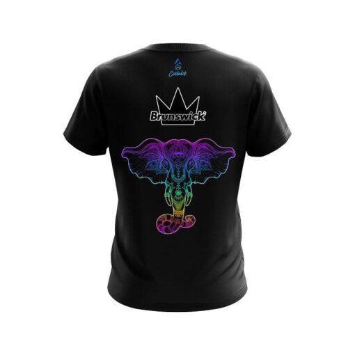 Brunswick Spirit Elephant CoolWick Bowling Jersey - Image 2