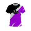 Brunswick Split Power Purple CoolWick Bowling Jersey