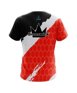 Alternative view of Brunswick Split Power Red CoolWick Bowling Jersey