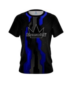 Brunswick Sport Technology Blue CoolWick Bowling Jersey