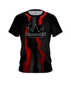 Brunswick Sport Technology Red CoolWick Bowling Jersey