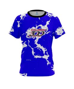 Columbia 300 Blue Shock CoolWick Bowling Jersey