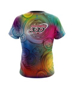 Alternative view of Columbia 300 Blurry Vortex CoolWick Bowling Jersey