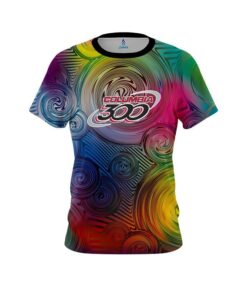 Columbia 300 Blurry Vortex CoolWick Bowling Jersey