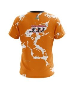 Alternative view of Columbia 300 Orange Shock CoolWick Bowling Jersey