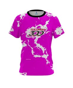 Columbia 300 Pink Shock CoolWick Bowling Jersey