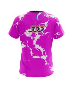 Alternative view of Columbia 300 Pink Shock CoolWick Bowling Jersey