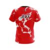 Columbia 300 Red Shock CoolWick Bowling Jersey - Image 2