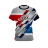 Columbia 300 Silver Swift CoolWick Bowling Jersey
