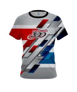 Columbia 300 Silver Swift CoolWick Bowling Jersey