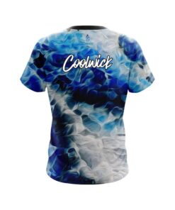 Alternative view of CoolWick Blue Marble Onyx CoolWick Bowling Jersey
