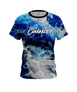 CoolWick Blue Marble Onyx CoolWick Bowling Jersey