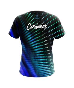 Alternative view of CoolWick Electronic Wave Aqua CoolWick Bowling Jersey