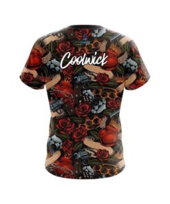 Alternative view of CoolWick Love Kills  CoolWick Bowling Jersey