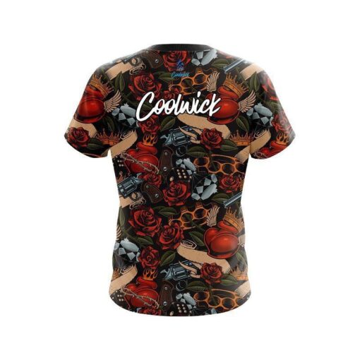 CoolWick Love Kills  CoolWick Bowling Jersey - Image 2