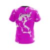 CoolWick Pink Shock CoolWick Bowling Jersey - Image 2