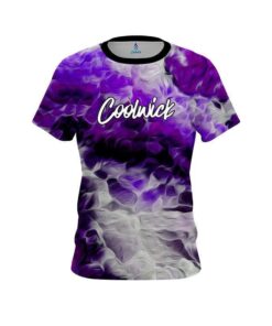 CoolWick Purple Marble Onyx CoolWick Bowling Jersey