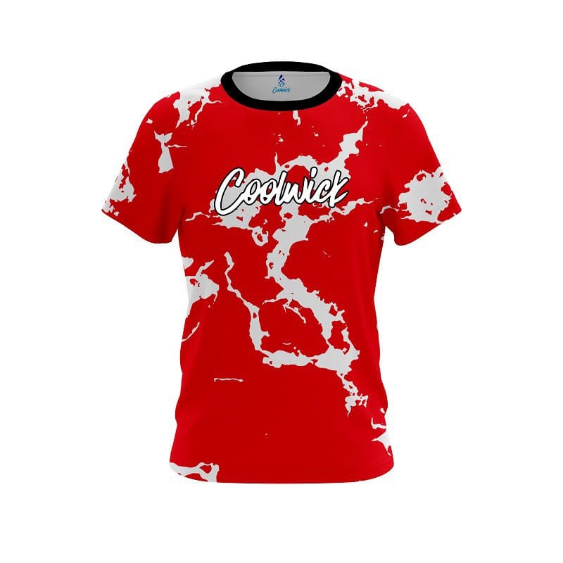 CoolWick Red Shock CoolWick Bowling Jersey