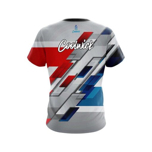 CoolWick Silver Swift CoolWick Bowling Jersey - Image 2