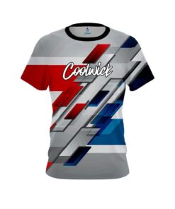 CoolWick Silver Swift CoolWick Bowling Jersey