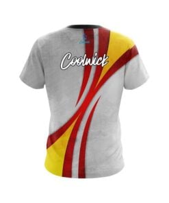 Alternative view of CoolWick Spike Red CoolWick Bowling Jersey