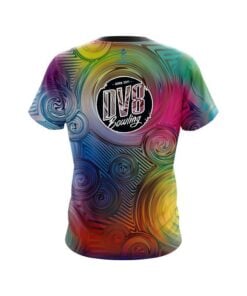 Alternative view of DV8 Blurry Vortex CoolWick Bowling Jersey