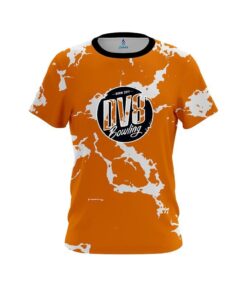 DV8 Orange Shock CoolWick Bowling Jersey