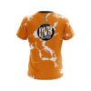 DV8 Orange Shock CoolWick Bowling Jersey - Image 2
