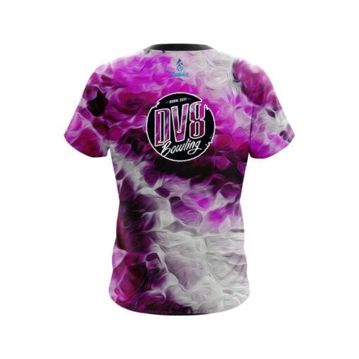DV8 Pink Marble Onyx CoolWick Bowling Jersey - Image 2