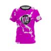 DV8 Pink Shock CoolWick Bowling Jersey
