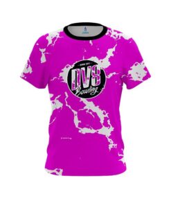 DV8 Pink Shock CoolWick Bowling Jersey