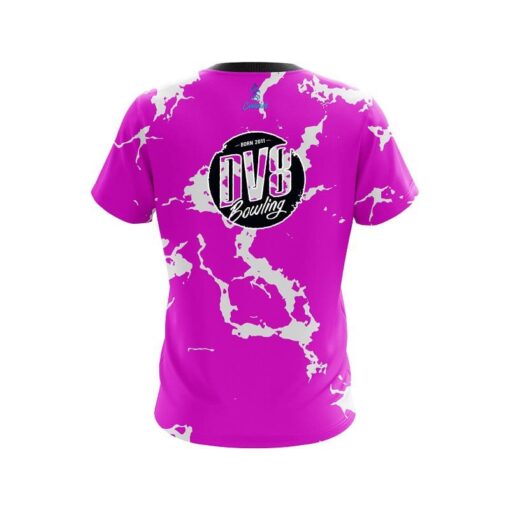 DV8 Pink Shock CoolWick Bowling Jersey - Image 2