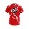 DV8 Red Shock CoolWick Bowling Jersey - Image 2