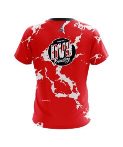 Alternative view of DV8 Red Shock CoolWick Bowling Jersey